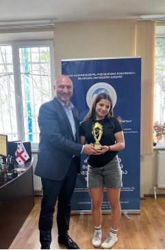 შეხვედრა ახალგაზრდული ოლიმპიური ფესტივალის გამარჯვებულებთან